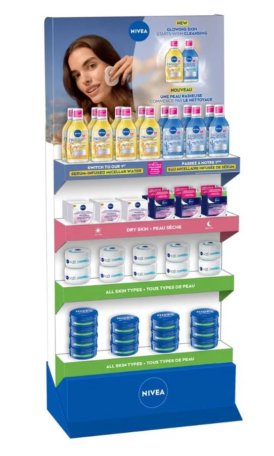 Face Care Floor Stand